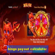 bingo payout calculator