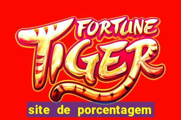 site de porcentagem slots pg