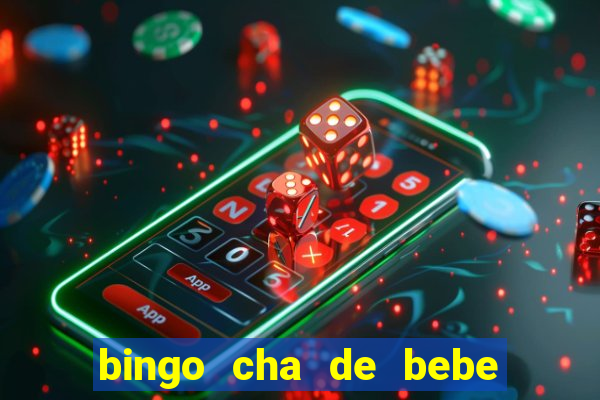 bingo cha de bebe cartelas para imprimir