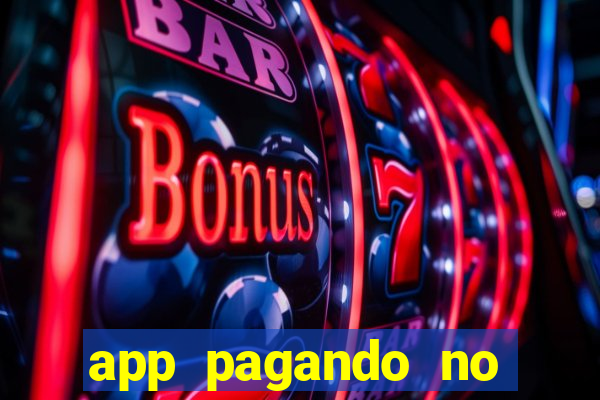 app pagando no cadastro via pix