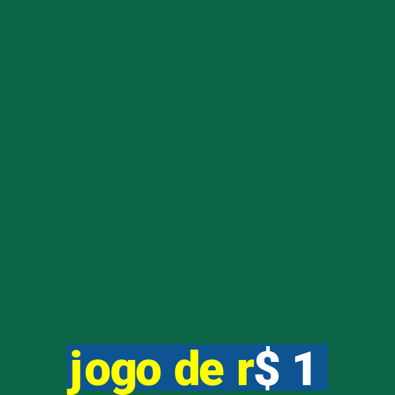 jogo de r$ 1