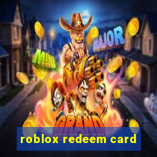 roblox redeem card