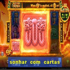 sonhar com cartas de baralho no chao