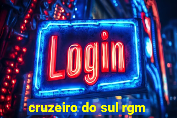 cruzeiro do sul rgm