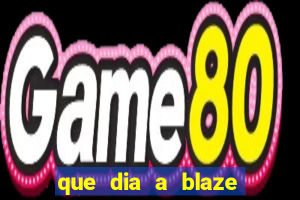 que dia a blaze paga o cashback