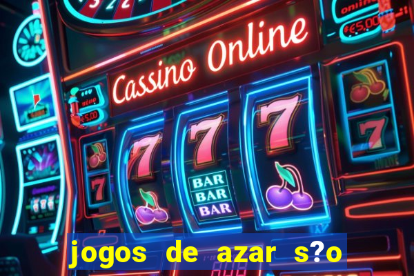 jogos de azar s?o legais no brasil