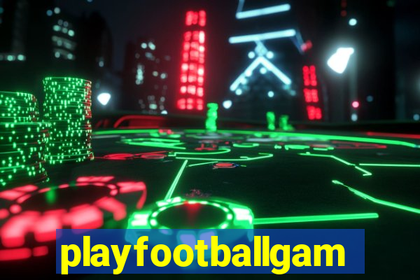 playfootballgames